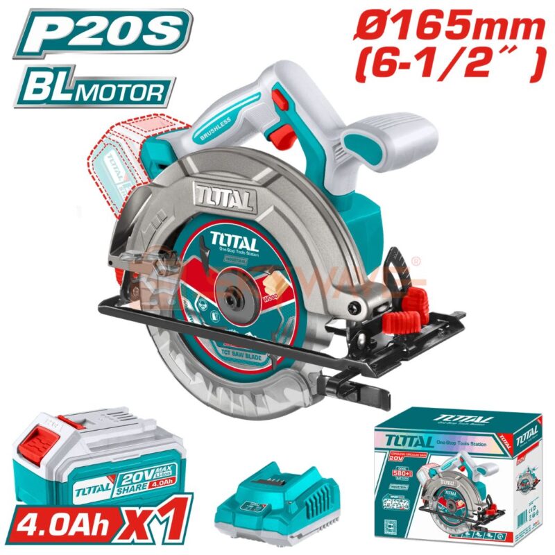 Total Cordless circular saw TSLI16521