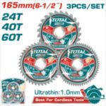 Total Ultra-thin TCT saw blade set TAC236165