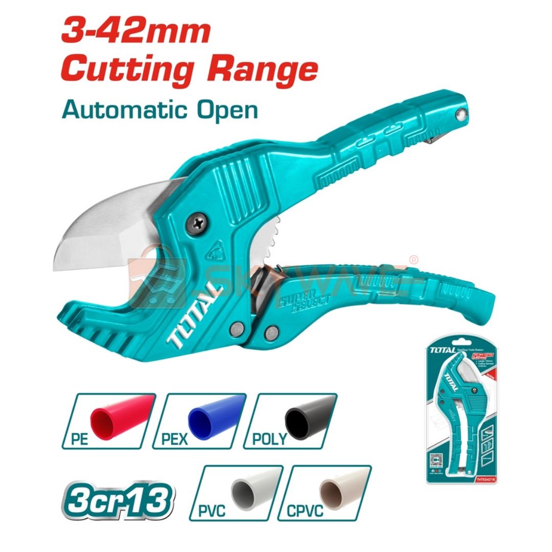 Total PVC pipe cutter THT534216 Total PVC pipe cutter THT534216