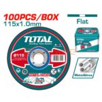 Total Abrasive metal cutting disc set TAC210115100