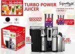Signature 1000W turbo power juicer SG-04948