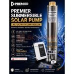 Premier submersible solar water pump with controller