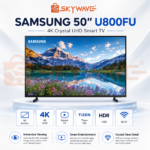Samsung 50-Inch U8000F 4K Crystal UHD Smart TV – UA50U8000FUXKE