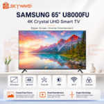 Samsung 65-Inch U8000F 4K Crystal UHD Smart TV
