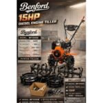 Benford 15HP Diesel Engine Tiller BF1550E
