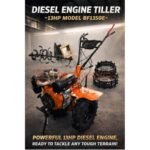Benford 13HP Diesel Engine Tiller BF1350E