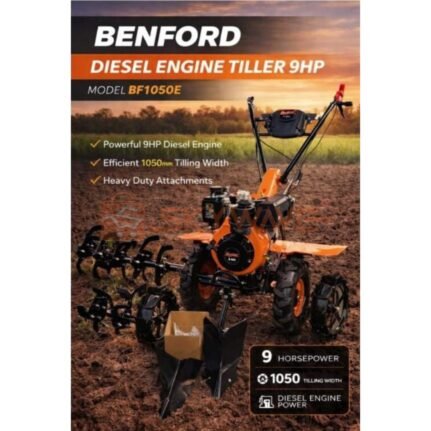Benford 9HP Diesel Engine Tiller BF1050E