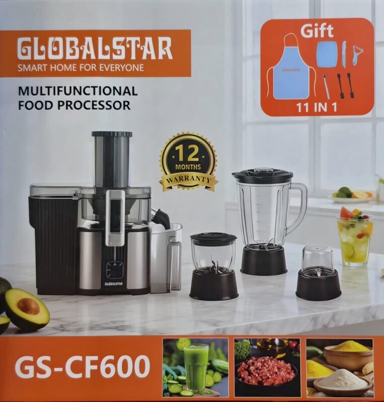 Globalstar Multifunctional Food Processor GS-CF600