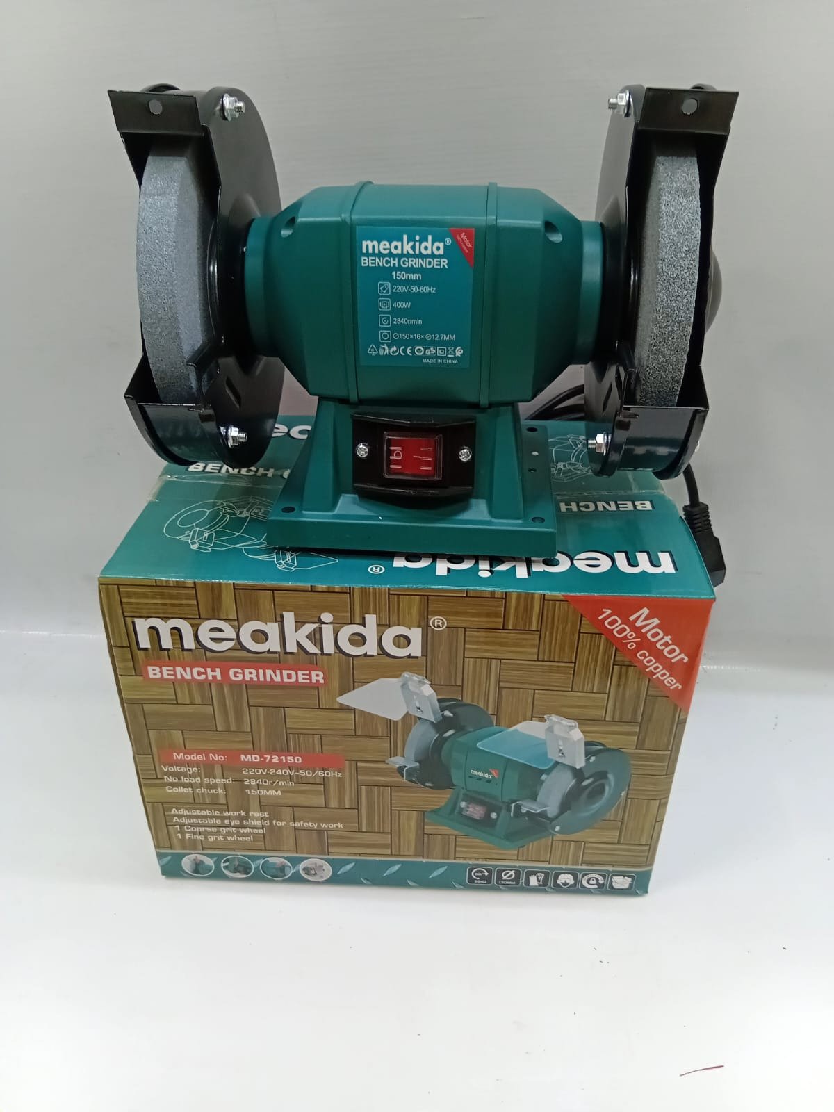 Meakida bench grinder MD-72150 Meakida bench grinder MD-72150
