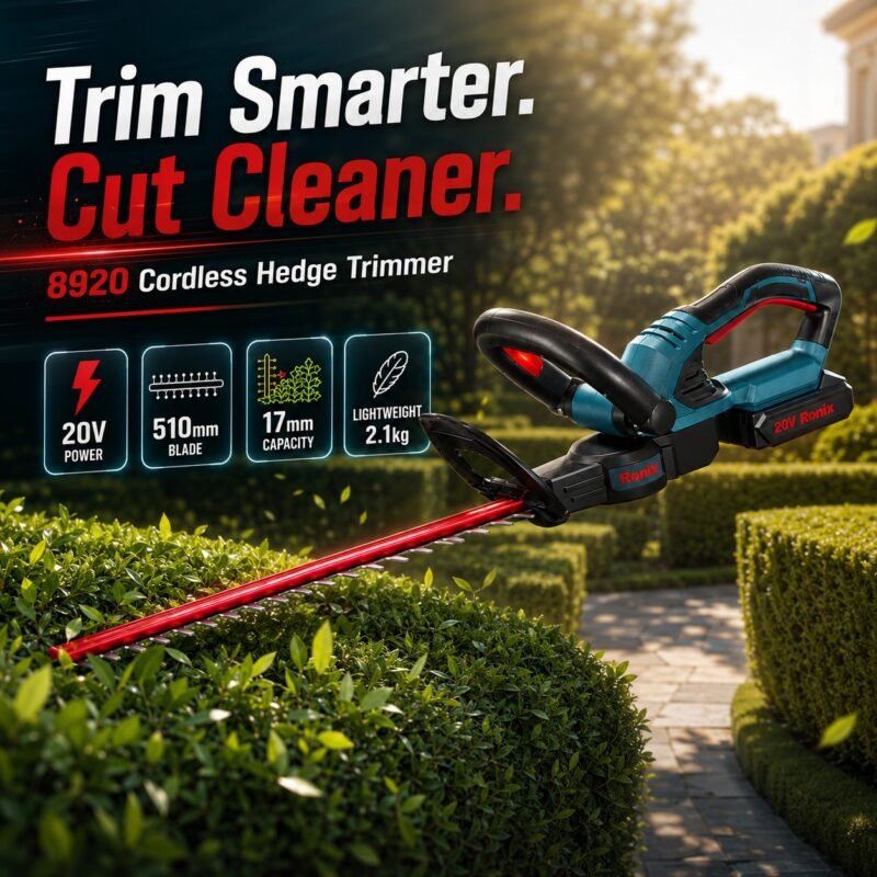 Ronix cordless hedge trimmer 8920