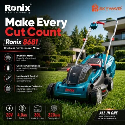 Ronix Brushless Cordless Lawn Mower 8681