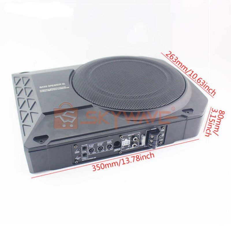 Boschmann 10inch 5800W Underseat Subwoofer XF-10A