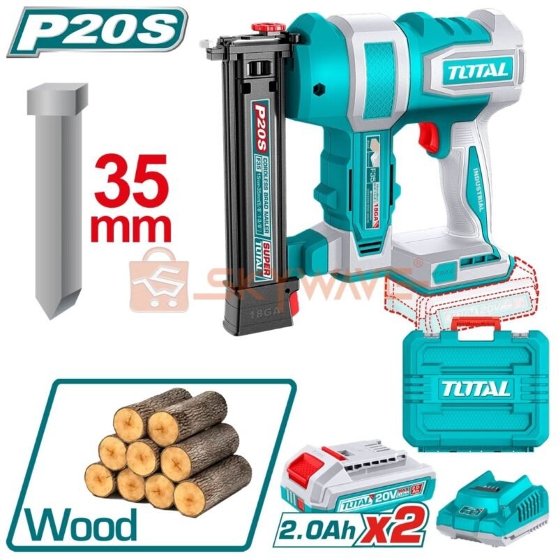 Total Cordless brad nailer TCBNLI20686
