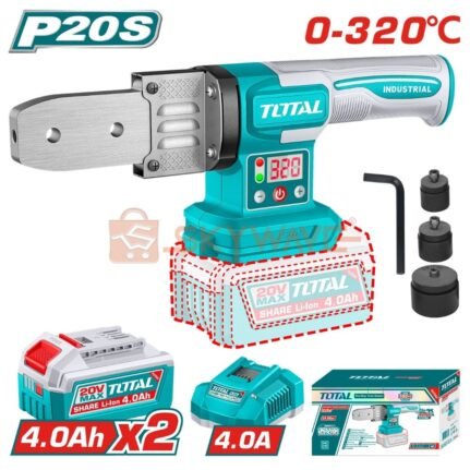 Total Cordless plastic tube welding tool TWTLI20182