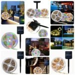 Solar Strip Light 5M Long 3.7V/1200mAh Battery