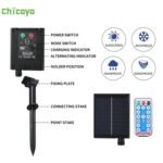 Solar Strip Light 5M Long 3.7V/1200mAh Battery