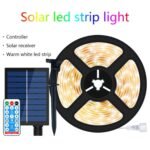 Solar Strip Light 5M Long 3.7V/1200mAh Battery