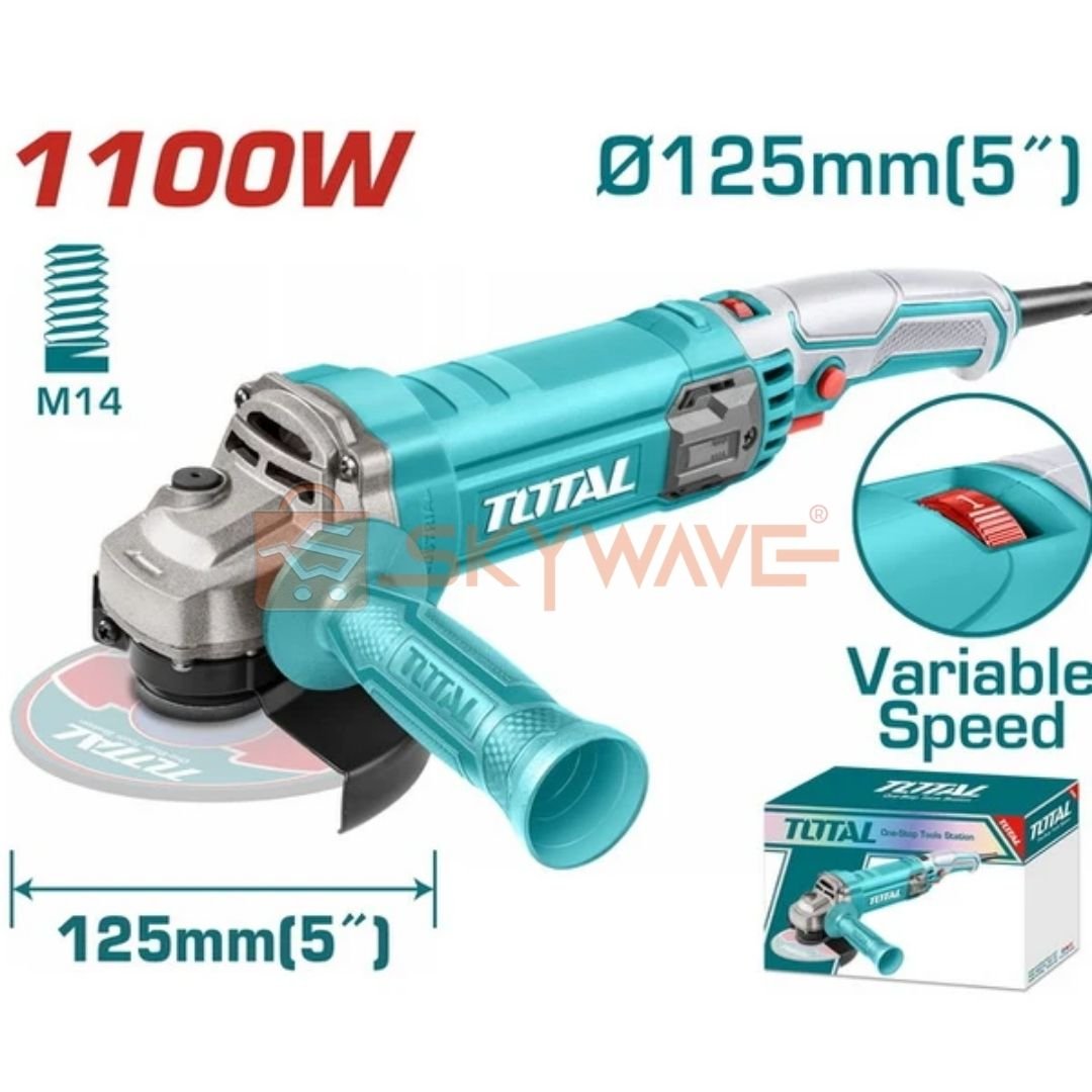 Total 1100W Angle grinder TG110125565 Total 1100W Angle grinder TG110125565