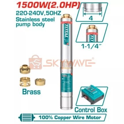 Total 4 Inch 1500W Deep well pump TWP515006