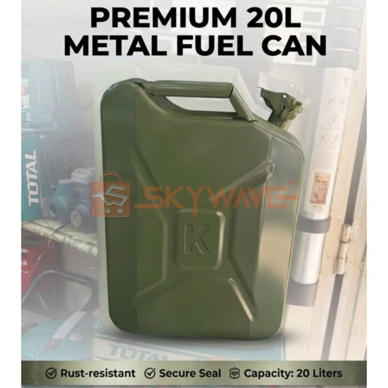Premium 20L Metal Fuel Can