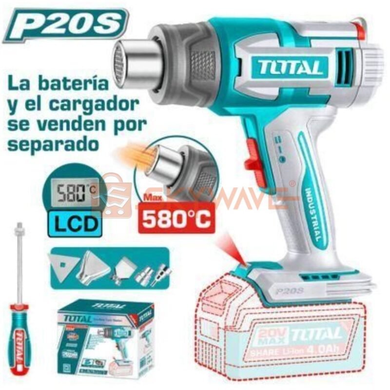 Total Cordless heat gun TBLI2058