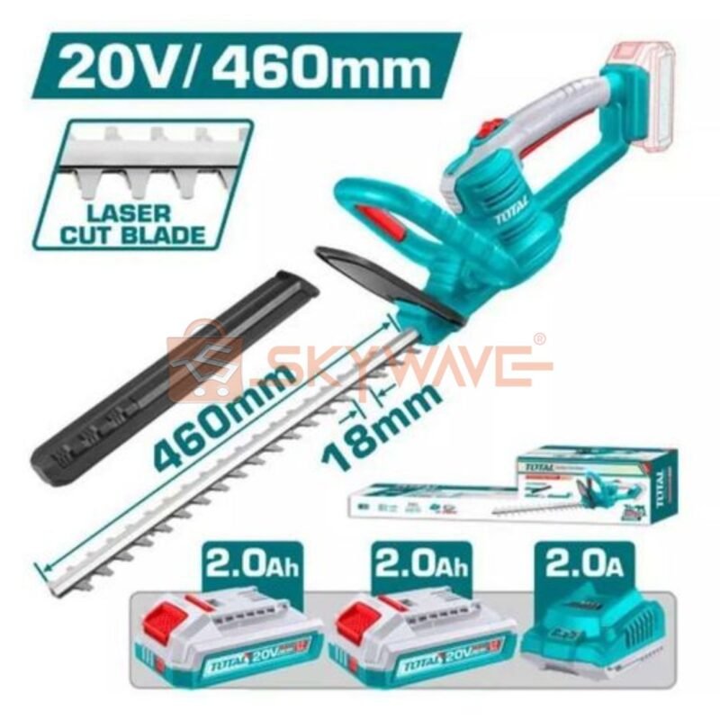 Total Cordless hedge trimmer THTLI20462