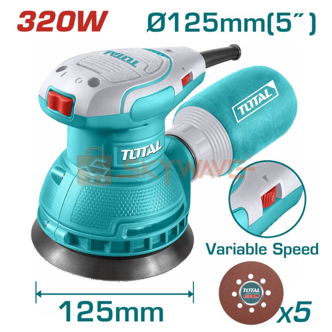Total 320W Rotary sander TF2131256 Total 320W Rotary sander TF2131256