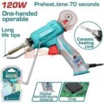 Total Soldering gun with solder feeder TET360732