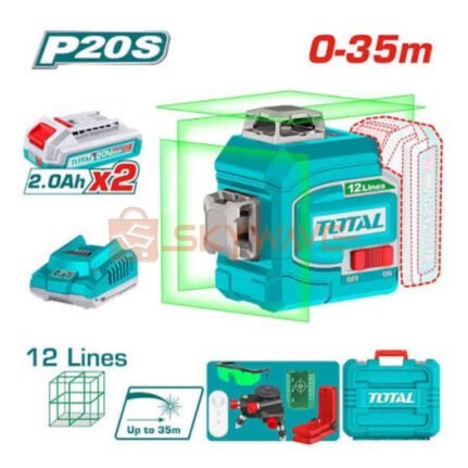 Total Cordless 3D-laser level TLL3012165
