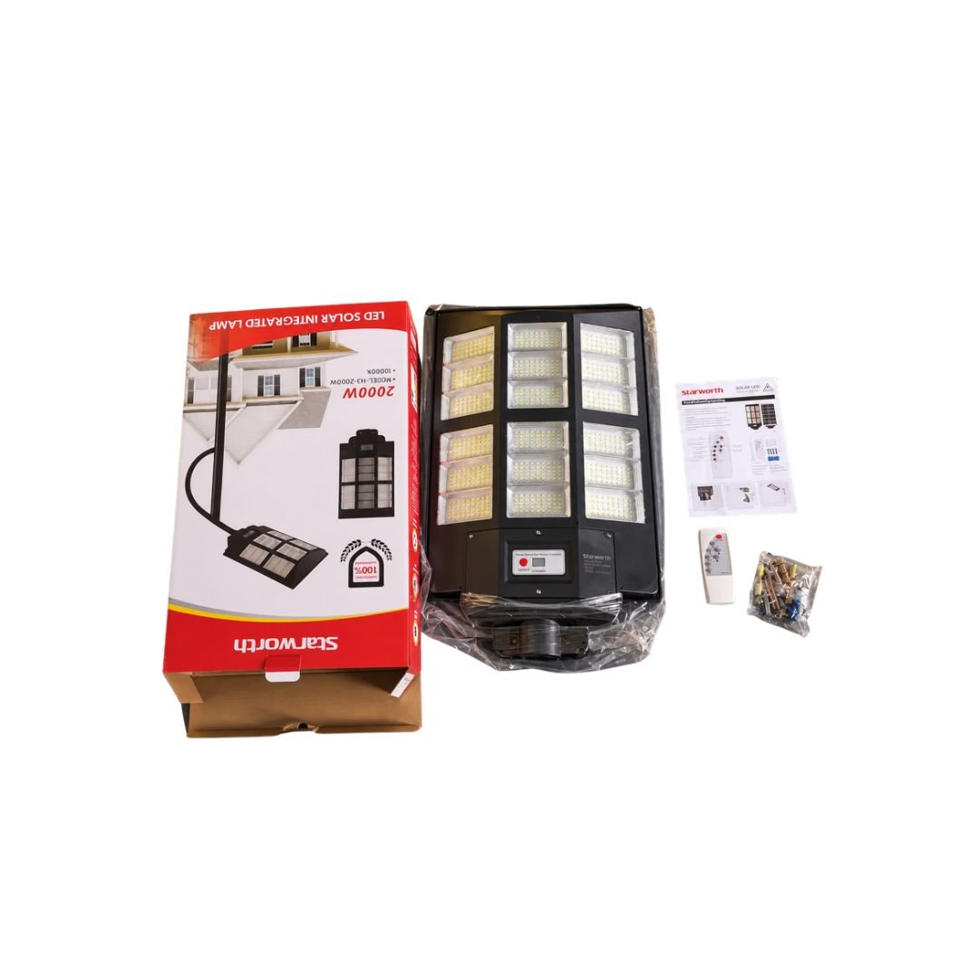 Untitled Design (15) Starworth 2000W Solar LED Streetlight - Image 1