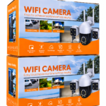 Smart WiFi Triple Lens PTZ CCTV Security Camera QD-22